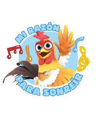 Padres Gallo Sticker by El Reino Infantil