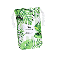 Palm Leaf Towels Sticker by dockandbay