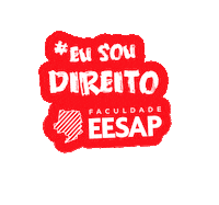 eesap faculdade farmacia psicologia direito Sticker