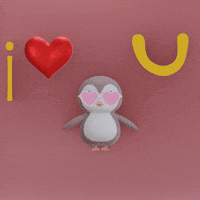 I Love You 3D GIF by Pengu