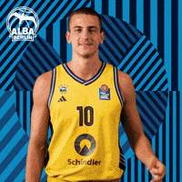 Tim Schneider Basketball GIF by ALBA BERLIN