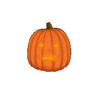 Jack O Lantern Halloween Sticker