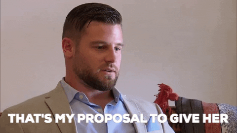 season 22 thats my proposal to give her GIF by The Bachelor