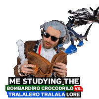 Crocodilo Sticker