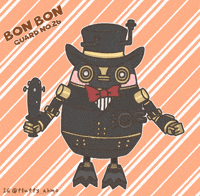 Bon Bon Dance GIF by Fluffy the Thunder God 雷神阿毛