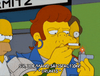 homer simpson slap GIF