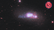 Pink Shining GIF by ESA/Hubble Space Telescope