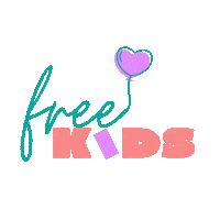 Freekids kids free balloon colours Sticker