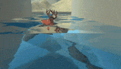 Normally_Normal water walk deer sigma GIF