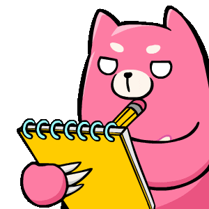 Learn Teddy Bear Sticker by Wakuma