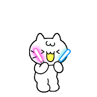Cat Festival Sticker by Mikitti
