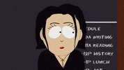 notes talking GIF by South Park 