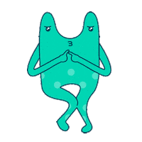 Frog Please Sticker by Hahow.in