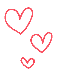 In Love Hearts Sticker