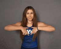 Jersey Trackfield GIF by BYU Cougars