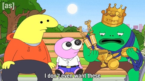 Tired Winner GIF by Adult Swim