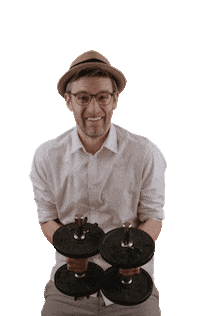 Fotograf The Rock Sticker by HEYMO STUDIO