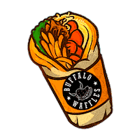 Waffle Sticker by Buffalo waffles