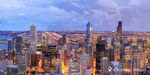 chicago illinois GIF by Visit The USA