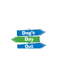 Ldar Dogsdayout Sticker by Lucky Dog Animal Rescue
