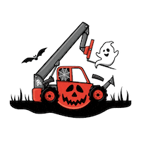 Halloween Ghost Sticker by Skyjack