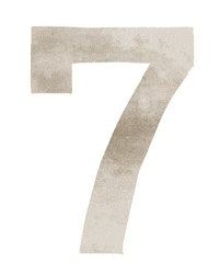 Countdown Number Sticker by Daniela Nachtigall