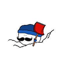 Snow Winter Sticker