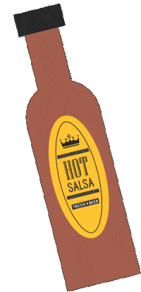 tacosandbeerlv hot tacos taco salsa Sticker