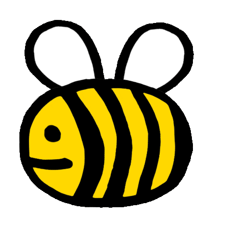 bumble bee bug Sticker