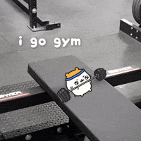 Bench Press Fitness GIF
