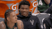 giannis antetokounmpo smile GIF by Milwaukee Bucks