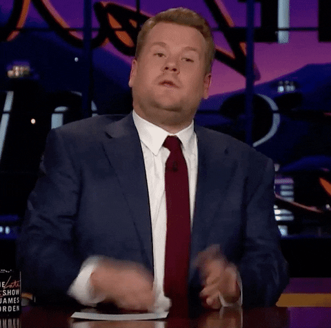 james corden dinner GIF by The Late Late Show with James Corden