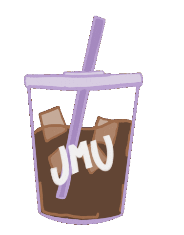 Iced Coffee Sticker by James Madison University