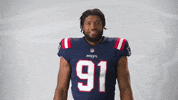 Surprised Deatrich Wise GIF by New England Patriots