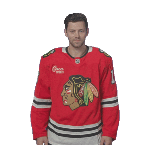 Jason Dickinson Chicago Sticker by NHLBlackhawks