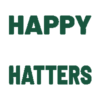 Holiday Hatters Sticker by Stetson University
