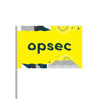 Flag Opsec Sticker by Oprema