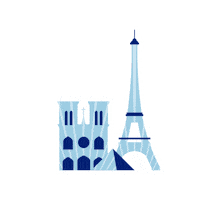 Notre Dame Travel Sticker by Paris Aéroport