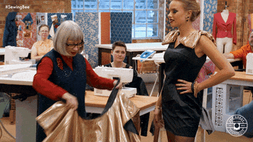 Sewing Bee Cape GIF by The Great British Sewing Bee