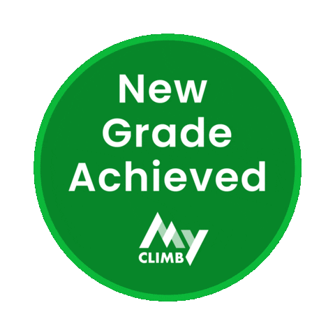 Fireworks Achieve Sticker by MyClimb App