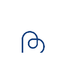 BlauInterior blau blau logo blaun logo blau interior logo Sticker