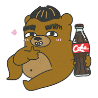 Happy Coke Sticker by Dinest