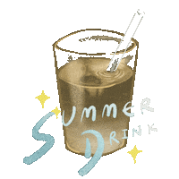 Summer Coffee Sticker