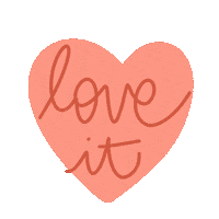 Love It Thank You Sticker by Demic