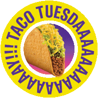 Hungry Tacos Sticker by Taco Bell CR