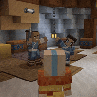 Avatar The Last Airbender Hello GIF by Minecraft