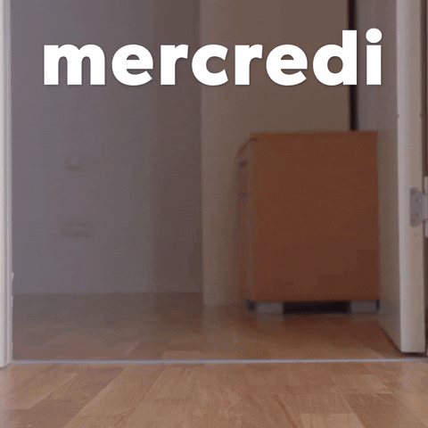 French Mercredi GIF by Sealed With A GIF