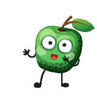 MiWadi_Ireland green apple create your own miwadi miway Sticker