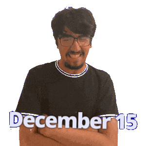December 15 Sticker