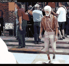 old people dancing GIF by Cheezburger